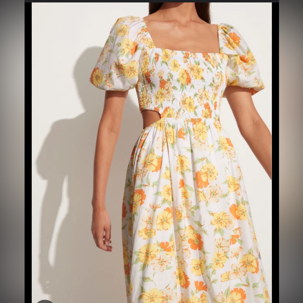 Faithfull the Brand Loucetta Midi Dress - Picture 2 of 12